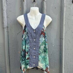 Preloved Sleeveless Blouse, M